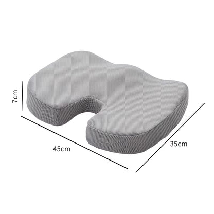 Ergonomic Memory Cotton Office Cushion Hemorrhoid Cushion Chair Cushion Sedentary Artifact Student Ass Cushion